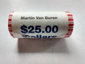 Presidential Dollar - Martin Van Buren - Coin Roll US Mint Wrapped