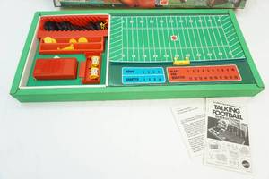 Talking Football game by Mattel