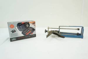 epoxy gun and 26 piece flashlight toolkit
