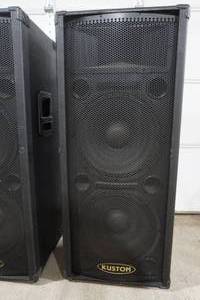 Kustom DJ speakers