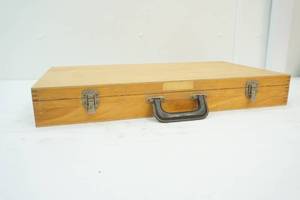 wood storage case