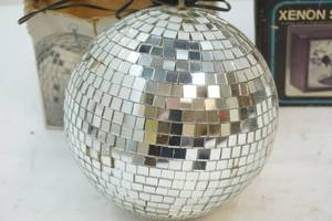 professional disco ball and Xenon strobe light