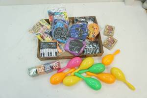 assortment of party items