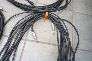 professional DJ speaker cables
