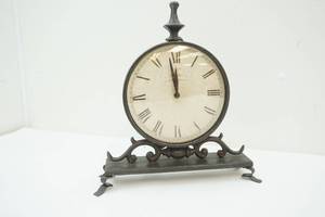 metal mantle clock