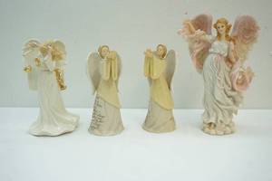 angelic statues including Light in the Distance