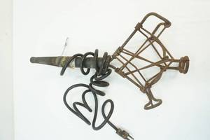vintage L&H Manufacturing branding iron