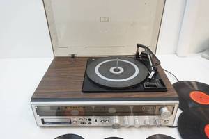 vintage Zenith console record player