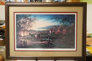 Terry Redlin print Morning Rounds