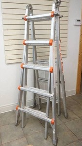 heavy duty extendable Little Giant ladder