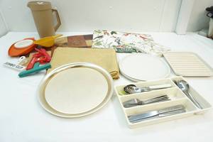 assorted kitchen and dining items