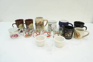 variety of coffee cups