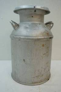 vintage milk can