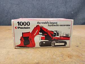 lot 128 image: Suam Poclain 1000 Hydraulic Excavator Diecast Model - 150 Scale Model