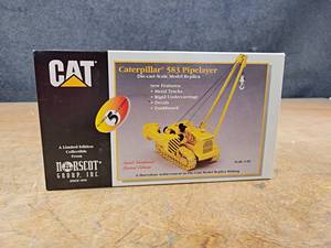 lot 130 image: Norscott Caterpillar 583 Pipelayer Diecast Model - 150 Scale Model