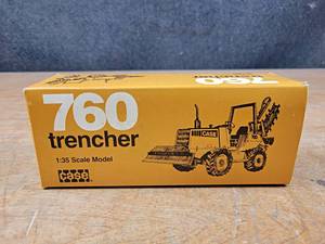 lot 167 image: CASE 760 Trencher Diecast Model - 135 Scale Model