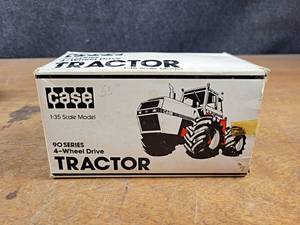 lot 170 image: CASE 90 Series 4-Wheel Drive Tractor Diecast Model - 135 Model