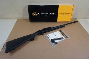 lot 4 image: NEW Charles Daly Model 101 .410 Gauge Single Shot Turkey Shotgun