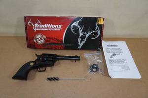 lot 11 image: NEW Traditions 1873 Rawhide Rancher Single Action .22 LR Revolver