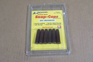 lot 49 image: A-Zoom Precision Metal Snap-Caps - .357 Magnum