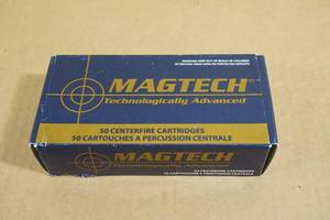 lot 55 image: 50 Magtech .380 Auto 95 Gr FMC Ammo