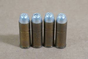 lot 60 image: 4 Reloaded .45 Colt HP Ammo Rounds