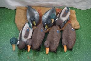 lot 105 image: Bag of Duck Decoys