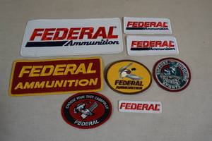 lot 109 image: Federal Ammunition SewIron On Patches
