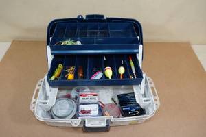 lot 124 image: Plano Tackle Box with Tackle
