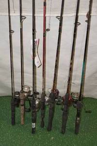 lot 127 image: Fishing Rods and Reels - Shakespeare, Zebco