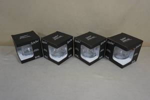 lot 135 image: 4 Rocks Glasses with Embedded Bullets - Bad Governments Ban Guns
