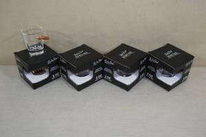 lot 137 image: 4 Lucky Shot Shot Glasses - Embedded Bullets