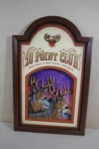 lot 144 image: 10 Point Club 3D Sign