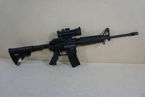 lot 2 image: Del-Ton DTI-15 DT Sport AR-Format Rifle - Tru-Glo Red Dot Sight