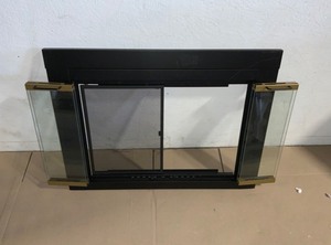 Pleasant Hearth Arrington Small Glass Fireplace Doors See Pictures