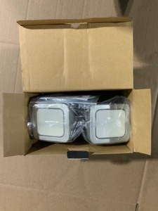 Feit Electric 36-Watt Stainless Outdoor Security Mini Dual Head Dusk to Dawn Photocell Sensor Integrated LED Flood Light See Pictures