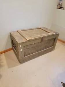 Rustic Industrial Trunk