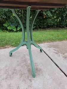Cast Iron Patio Table