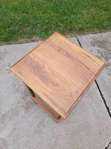 Curio Cabinet Side Table