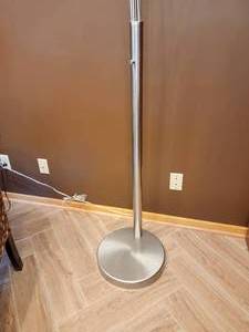 Brush Nickel Arch Lamp