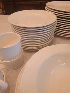 Ultra Cream Fine Bone China Service for 14 by Mikasa