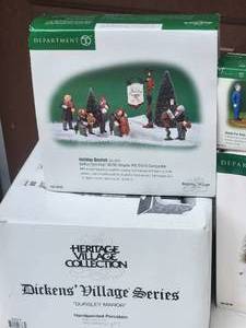 Department 56 Dickens Village Series Christmas Village Collection D