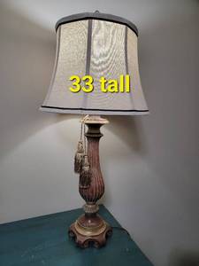 Ribbed Candlestick Lamp, a