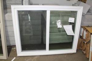 Lindsay Window & Door SunView Single Slider Window 57-12x44-12 (Brand New  Never Installed)