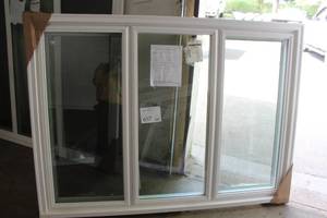 Lindsay Window & Door Casement Triple Window 72.45x51.75 (Brand New  Never Installed)