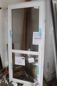 ProVia Model 391 Full View Divided Lite Deluxe Series Storm Door 32x80