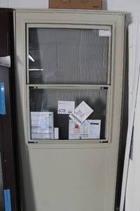 ProVia Model 379 Flush Self-Storing Half-Lite Deluxe Series Storm Door 36x80