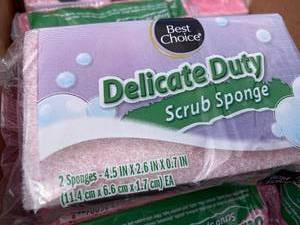 Delicate Scrub Sponges