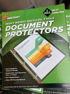 Plastic Sheet Protectors