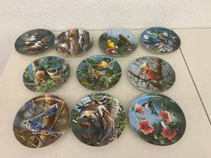 lot 25 image: Bird Plate Collection by Kevin Daniel